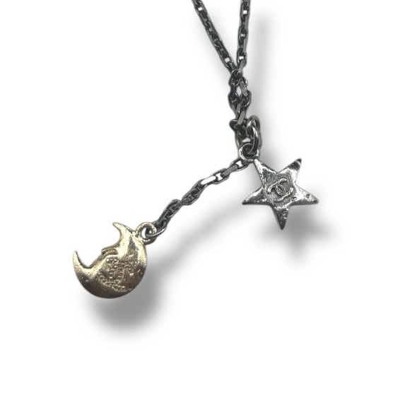 Chanel Star & Moon Pendant Necklace - Picture 4 of 5
